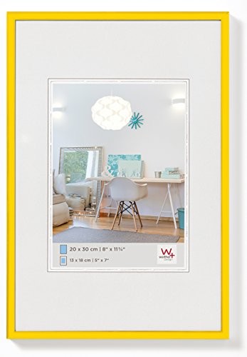Walther kv015b New Lifestyle tworzywo sztuczne ramka, żółty, 40 x 50 cm KV050I