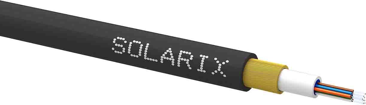 Solarix Światłowód uniwersalny Solarix Mini 8F G.657A1 2000m SXKO-MINI-8-OS-HDPE 70299087