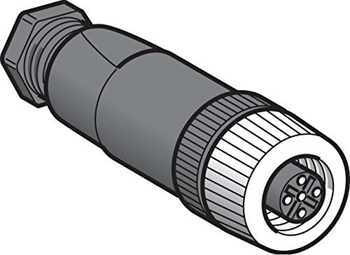 Schneider telemec anique czujniki xzcc1 2fdm50b bezpośrednio złącze, mniejsze zużycie energii, rozmiar, 5-pin, metalowym paskiem na szyję, PG7 dławik kablowy M12, 3 A prądu XZCC12FDM50B