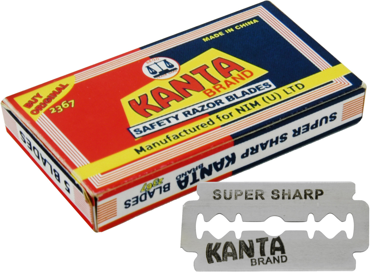 Kanta Żyletki Do Golenia 5SZT. Kanta Blades KANTA-5