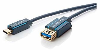 Clicktronic 45129 kabel adaptera USB-C, pudełko, długość kabla 2 m 45124