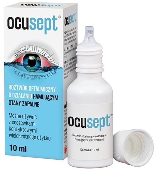 Tactica Pharmaceuticals Ocusept krople do oczu 10ml