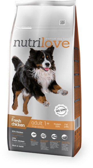 Nutrilove Premium Adult Large L 12 kg