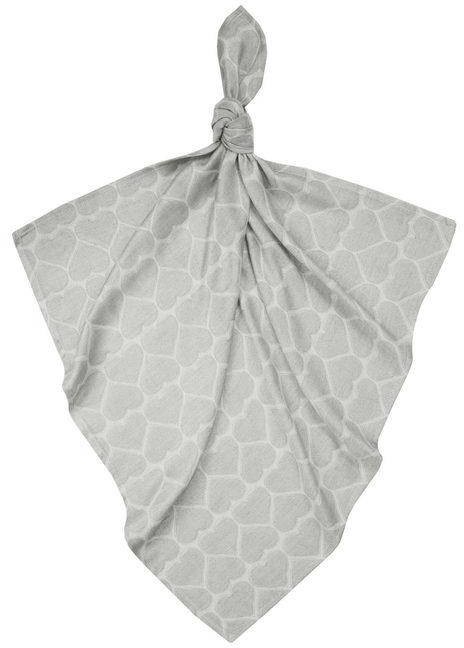 Texpol 20835 PIEL. BAMB. 30 X 30 HEARTS SZARY