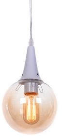 Lumina Deco Deco Lampa Wisząca Loft Biała Rocherro LDP 11192 WT)
