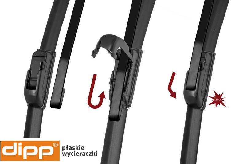Dipp Wycieraczki Fiat Albea, 01.2002-01.2013 (172) 431U2318