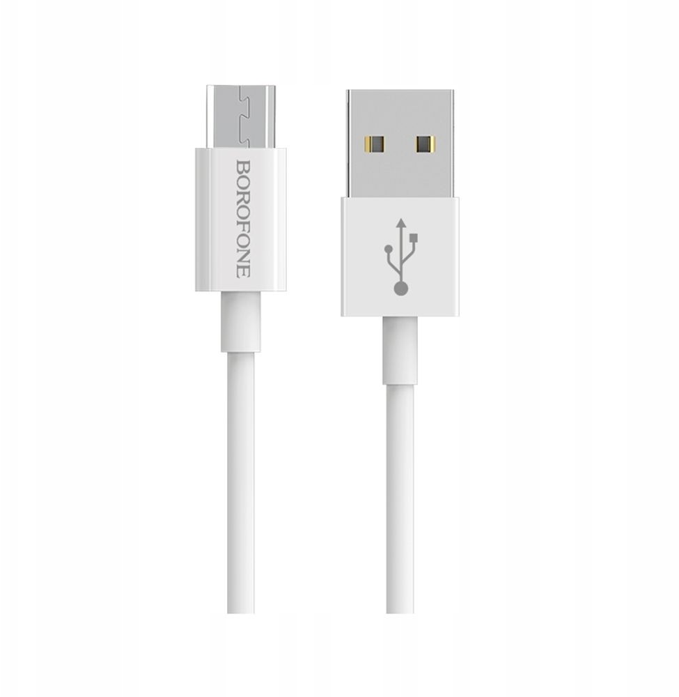 Borofone Kabel BX22 Bloom micro biały 1m