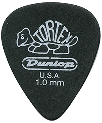 Jim Dunlop Dunlop 488 tortex Pitch Black Standard plektren (72-Pack) 1.00 MM 23488100033