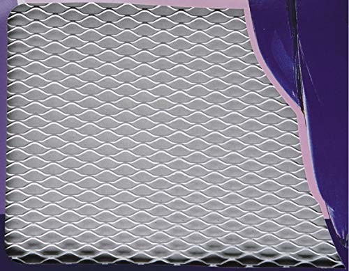 SUMEX Sumex RAF1000 aluminiowy grill sześciokątny. Typ 33 x 100 cm. Srebrny RAF1000