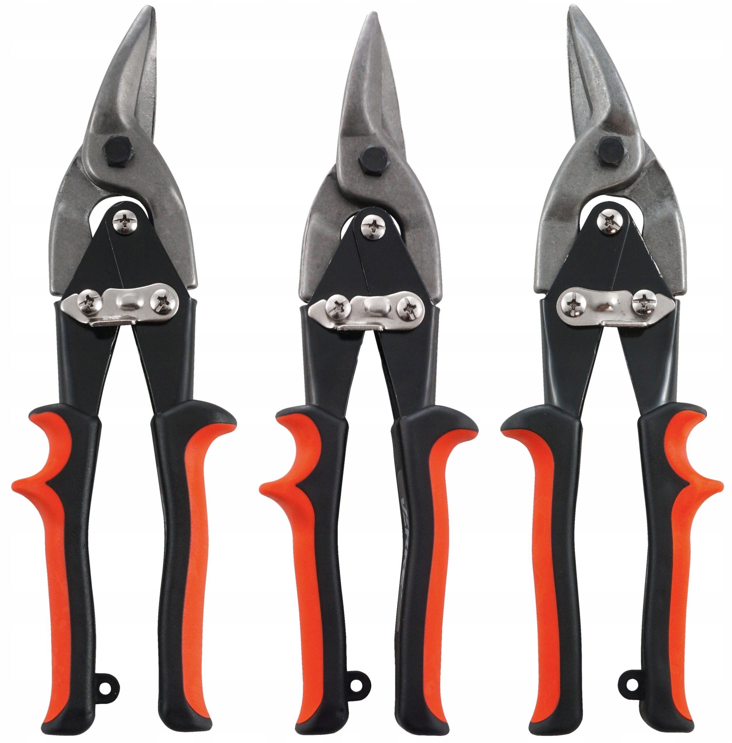 Zestaw Nożyc Do Blachy Nożyce 10'' 3 Sztuki Verke