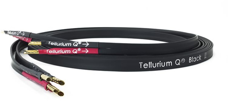 Tellurium Q Q BLACK II | Przewody Głośnikowe 2.0 m