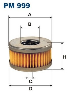 Filtron Filtr Paliwa PM999
