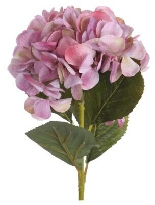 Kwiat sztuczny Hortensja różowy, 65 cm