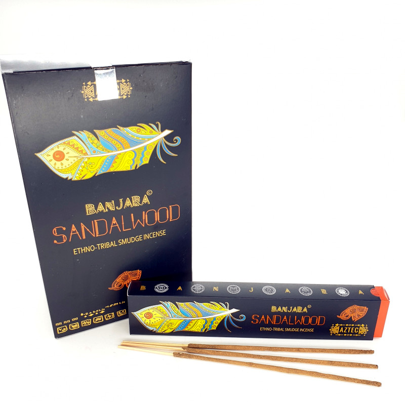 HD Kadzidełka BANJARA Sandalwood (drzewo sandałowe) - 15g banjara08