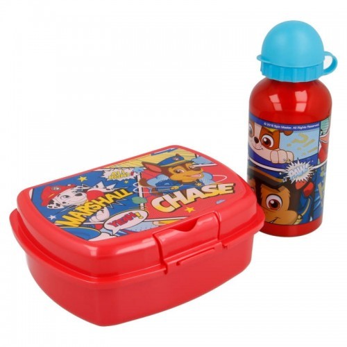 Paw Patrol Paw Patrol - Śniadaniówka + bidon aluminiowy 400 ml