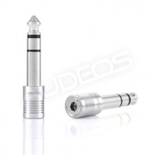 Furutech F63-S(R) - adapter jack 3.5 -> 6.3mm stereo rodowany f63-s(r)