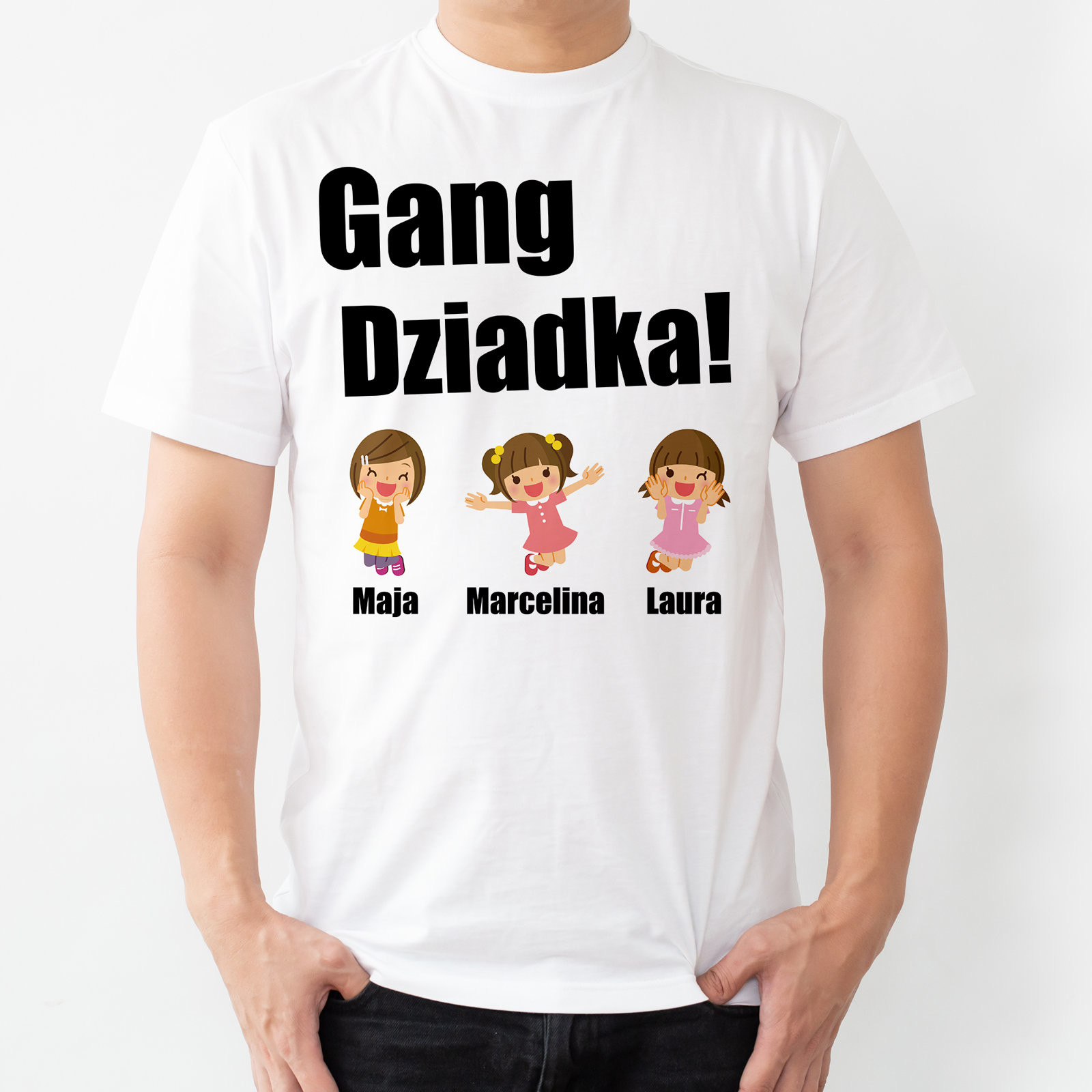 Poczpol Gang dziadka - koszulka męska 42681-A