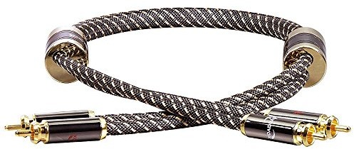 DynaVox Dynavox Black Line High-End HiFi stereo cinch Cable 0,6 m 207479