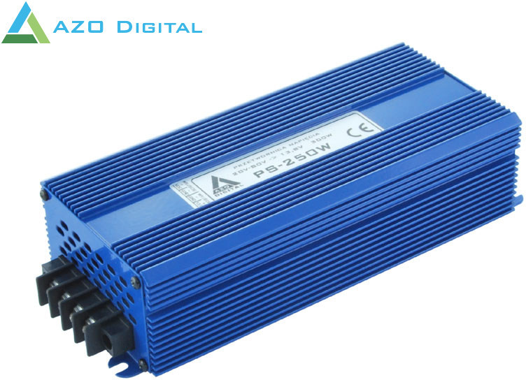 AZO DIGITAL Digital Przetwornica napięcia 30÷80 VDC / 13.8 VDC PS-250W-12V 300W IZOLACJA GALWANICZNA (4PRZ8012PS250W)