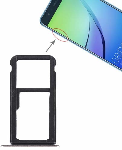 alsatek alsatek Zapasowy uchwyt na karty SIM do Huawei Nova Lite, kolor złoty ALS71415