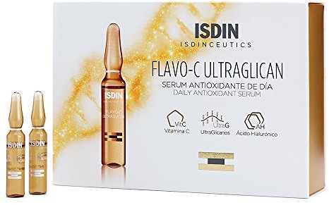Isdinceutics isdinc therapeutics FLAVO-C ultragli Can ampollas 30 ML