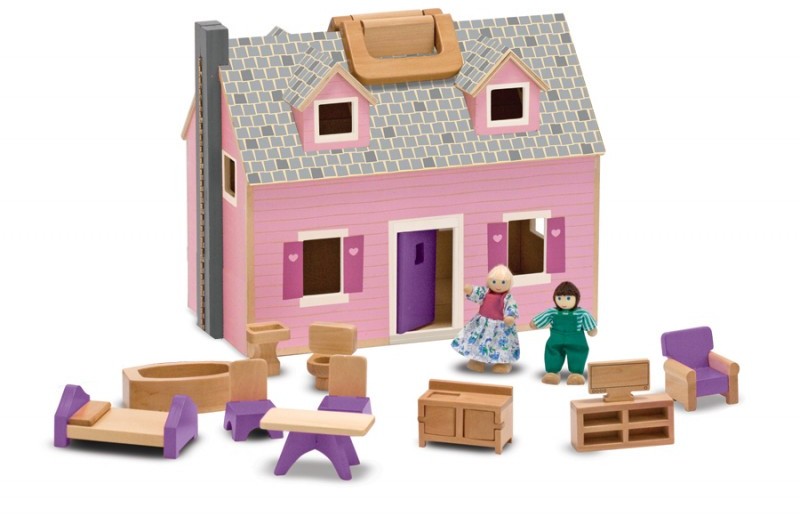 Melissa & Doug Melissa &amp Doug Domek dla lalek Walizeczka