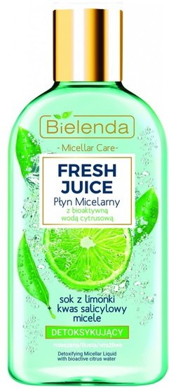 Bielenda FRESH JUICE PLYN MICELARNY DETOKSYKUJACY LIMONKA 100ML