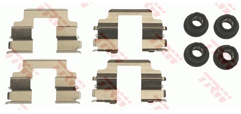 TRW Zestaw akcesoriów, klocki hamulcowe PFK658