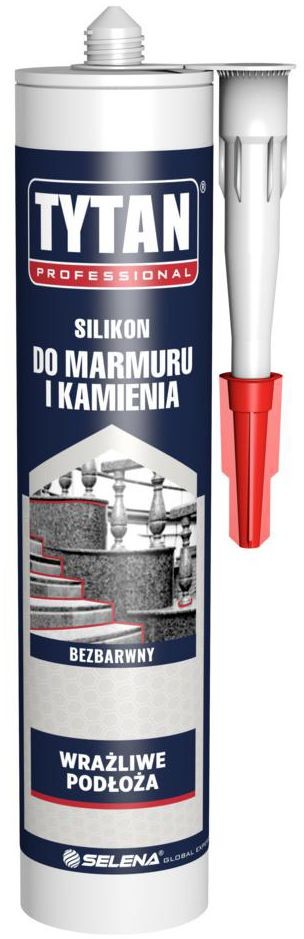 Tytan Silikon DO MARMURU I KAMIENIA 280 ml bezbarwny