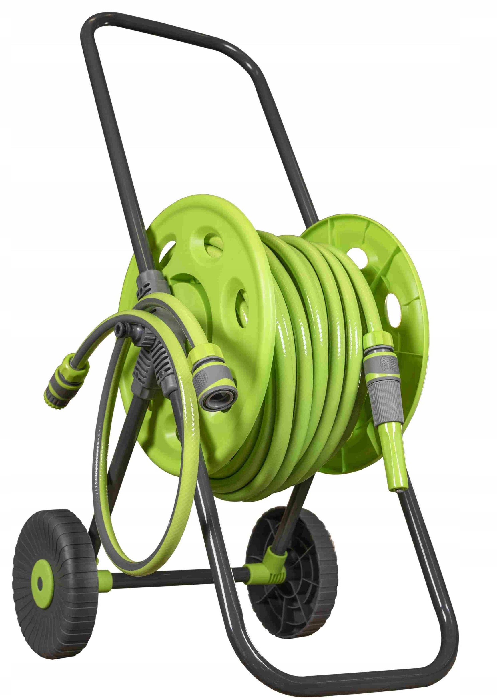 Stalco Zestaw Wózek Wąż Ogrodowy Złącza Zraszacz