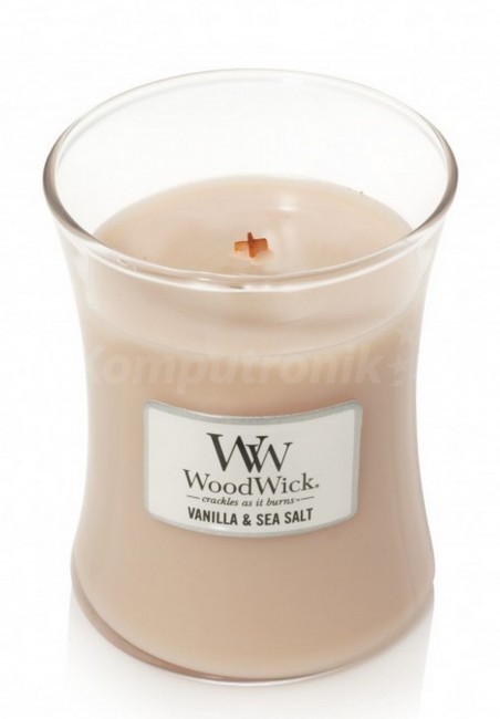 WoodWick Vanilla & Sea Salt Świeca średnia 0,65 kg 92191E