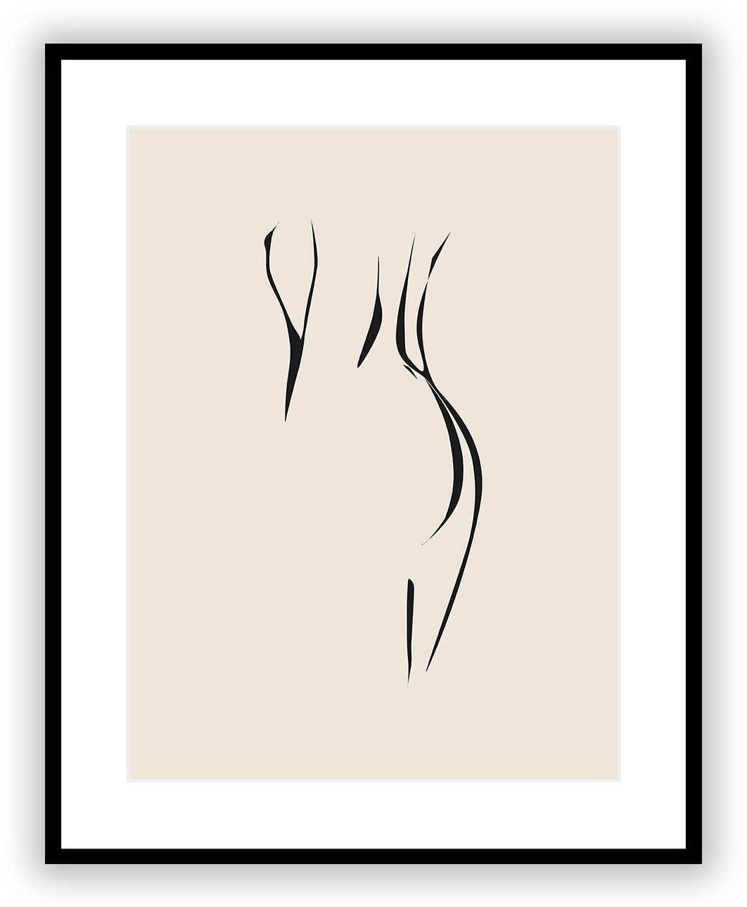 Dekoria Obraz Nude Line I 40 x 50 cm 40 x 50 cm 183-055-00