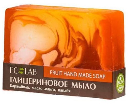 Eco LABORATORIE Laboratorie Mydło glicerynowe owocowe 130 g () 128251