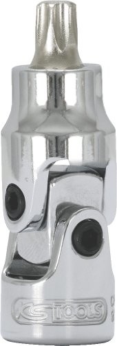 KS Tools 917.1497 1/4 cala bit Torx STE cknuss z przegubem, T30 4042146373125