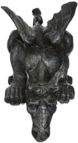 Design Toscano Wzornictwo toscano blackmore ngford, z smutnej przylegające smok, figurka PD0315