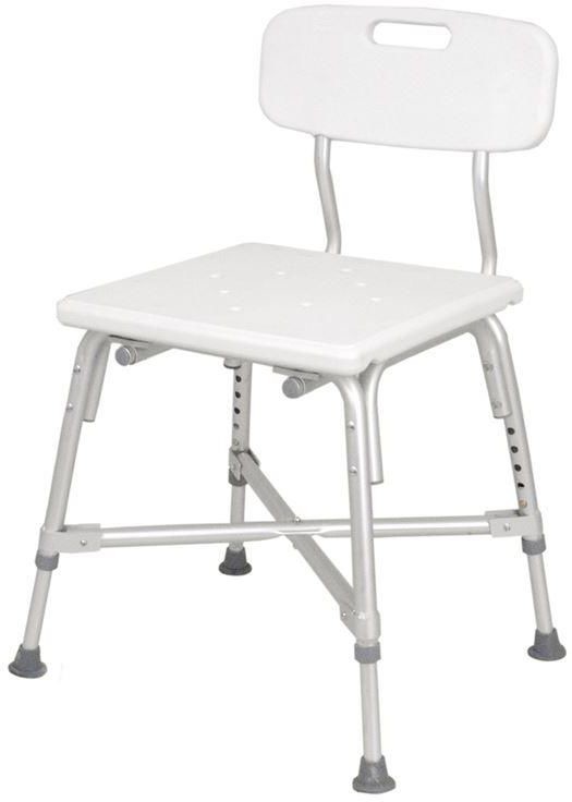 Drive medical Krzesło prysznicowe XXL obciążenie 250 kg z oparciem Drive Medical DS 250 771100200