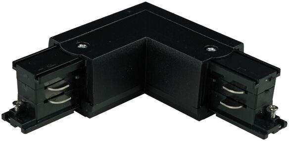 Tk-lighting Łącznik kątowy 3 fazowy 90 stopni Connector Tracer czarny TK3607