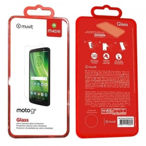 Muvit inny made4 MOTO Tempered Glass Motorola G6