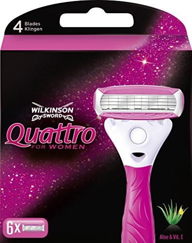 Wilkinson Sword Quattro for Women ostrza do golenia, , , 70011470