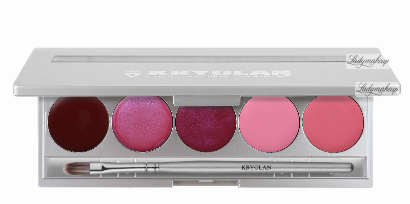 KRYOLAN LIP ROUGE SET - Paleta 5 Pomadek do ust - ART. 1215 - LRS141