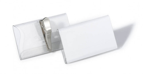 Durable Identyfikator z zapięciem typu krokodylek 40 x 75mm 25 sztuk 8110-19