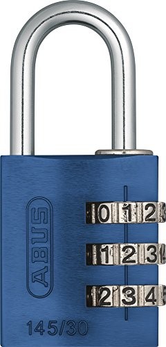 Abus ABUS  145/30 Kłódka 30 MM BLUE połączenie z aluminiowego 46577  Abu... 14530BLU