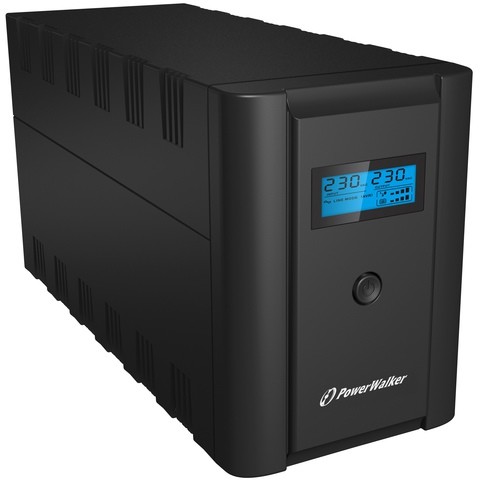 PowerWalker VI 1200 LCD UPS Power Walker Line-Interactive 1000VA VI1200LCD