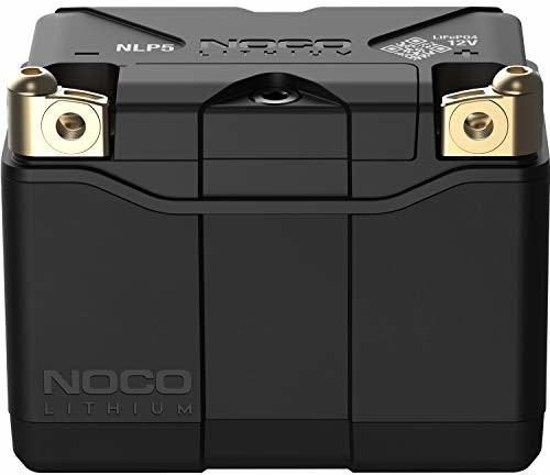 NOCO NOCO Lithium NLP5, akumulator litowy 250 A (lepszy niż żel lub AGM), akumulator 12 V 2 Ah i akumulatory quadowe, w tym Harley Davidson, BMW, Honda, Kawasaki, Yamaha, KTM i innych NLP5