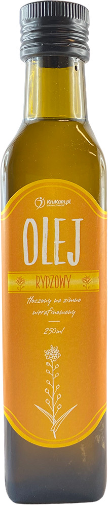 KruKam Olej rydzowy tłoczony na zimno 250ml