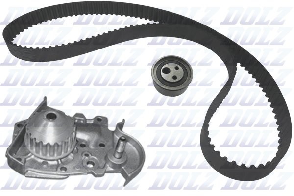 Dolz Pompa wodna + zestaw paska rozrządu KD066 KD066