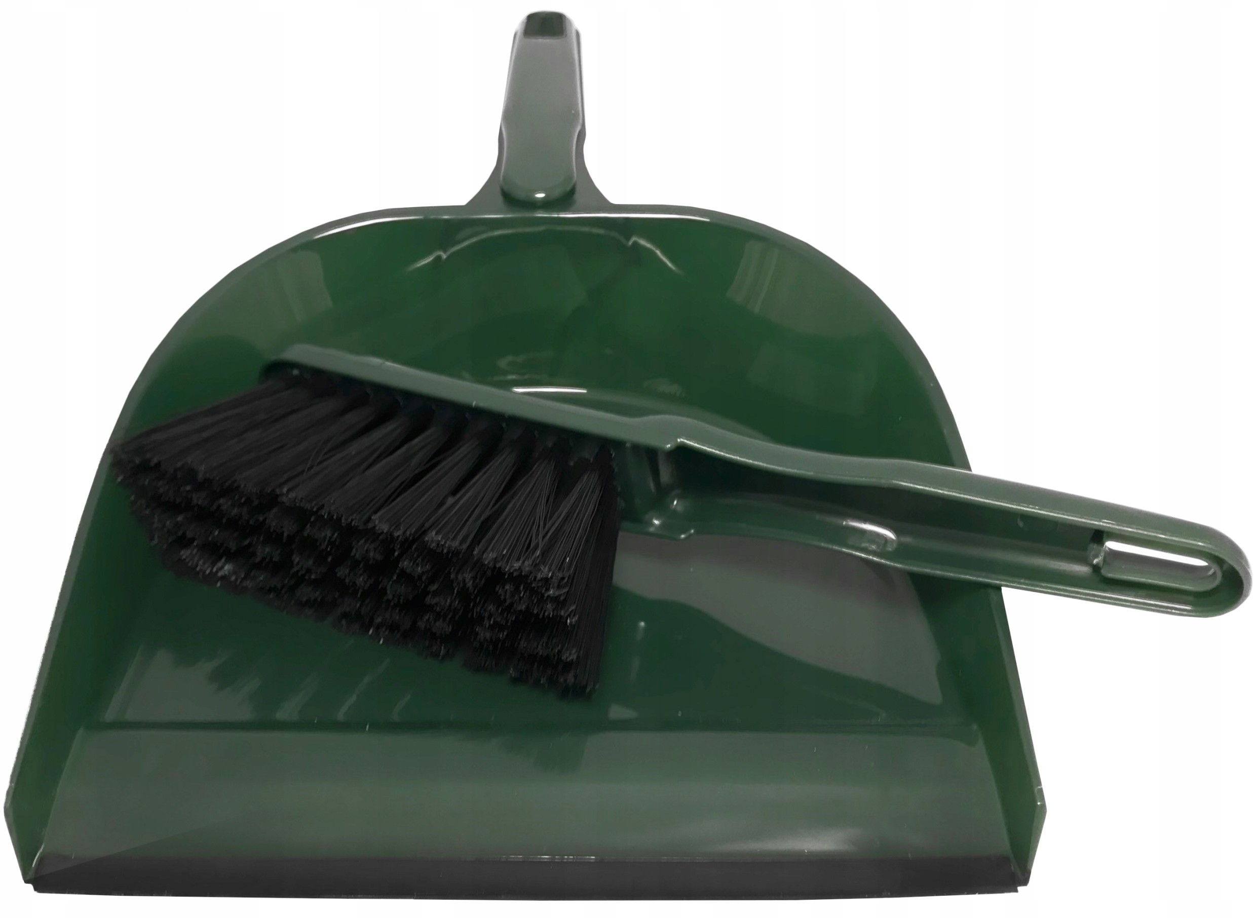 Szufelka z gumą plastikowa + zmiotka szczotka