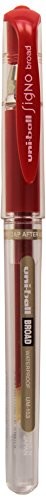 Mitsubishi Pencil Uni-Ball Gel Pen UB SIGNO UM 153 Broad/146821 Czerwony 716760