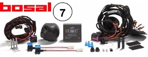 BOSAL Zestaw elektryczny, zestaw zaczepu przyczepy BOSAL 043-009
