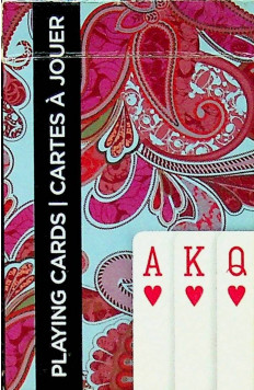 Piatnik Karty do gry 1 talia Paisley Używana